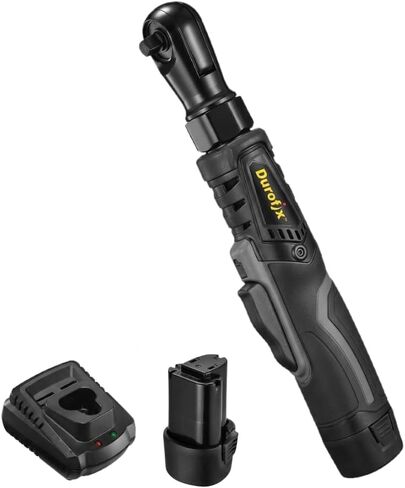 Durofix RW1210-32 G12 Series 12V Cordless Li-ion 3/8" 65 ft-lbs. Brushless Ratchet Wrench Tool Kit with 2 Batteries and Canvas Bag in Saudi Arabia