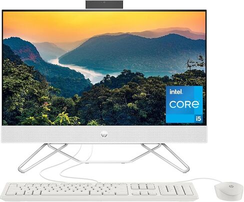 كمبيوتر HP All-in-One 24-CB100 Business الكل في واحد، شاشة لمس 23.8 بوصة FHD 1920x1080، معالج Intel Core i5-1235U 10-Core Intel UHD Graphics، 32 جيجا DDR4 2 تيرابايت SSD، واي فاي، بلوتوث 5، ويندوز 11 برو in Kuwait