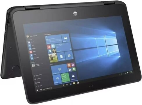 كمبيوتر محمول HP ProBook x360 11 G2 EE 2 في 1، كمبيوتر محمول بشاشة لمس 11.6 بوصة، Core i5-7Y54، ذاكرة وصول عشوائي 8 جيجابايت، 256 جيجابايت SSD، واي فاي، بلوتوث، CAM، Windows 11 Pro (متجدد) (7Y54) in Kuwait