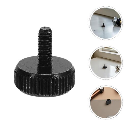 VILLCASE 50pcs M3 Computer Case Thumb Screws Hand-Twisted Mounting Screws for Desktop PC Case Motherboard and Power Supply Installation Accessories for DIY PC Assembly in Kuwait
