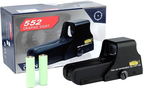 552 Metal Holographic Bright Red and Green Dot Sight in Kuwait