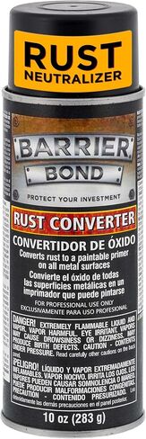 Barrier Bond - Rust Off - Professional Rust-Converter Coating -1 Gallon Bottle Of Premium Rust Convertor Coating - Anti-Rust Protection For Underbody Rustpoofing Converts Rust To Inert Black Barrier in Saudi Arabia