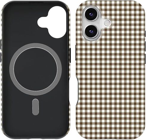 Compatible with iPhone 17 Pro Case [Compatible with MagSafe] -[8 ft Drop Protection] 2 in 1 Shockproof Protective Slim Soft TPU Cover Phone Case 6.3" (Blue Floral, iPhone 17 Pro 6.3") in Kuwait