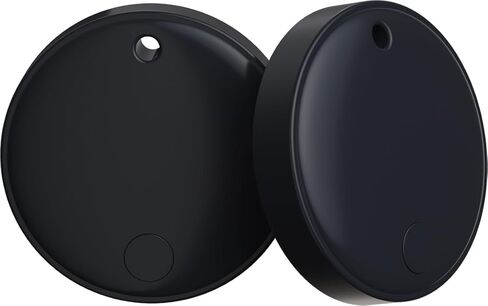 جهاز تعقب Airtag العالمي لنظامي التشغيل iOS وAndroid - SEVEN SWAN ابحث عن المفاتيح والمحافظ والحقائب - لا يوجد قفل نظام بيئي لتعقب الأمتعة عبر البلوتوث - يعمل مع الجميع على جميع الهواتف - عبوتان in Kuwait