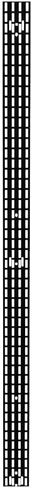 NavePoint 35U حاجز إدارة الكابلات العمودي، حامل حامل، 0.26 × 3.5 × 63.7 in Kuwait