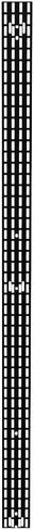 NavePoint 35U حاجز إدارة الكابلات العمودي، حامل حامل، 0.26 × 3.5 × 63.7 in Kuwait