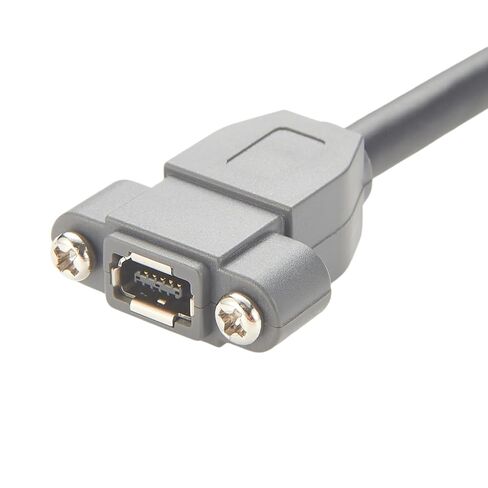 IX A Key صناعي Cat6A إيثرنت تمديد كابل برغي لوحة جبل 10 جيجابت في الثانية محمية من النوع A كابل ذكر إلى أنثى لرؤية الآلة ومفاتيح صناعية كاميرا PoE (0.3M/0.98FT) in Kuwait