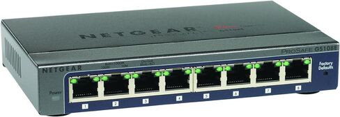 محول NETGEAR ProSAFE GS108E ذو 8 منافذ جيجابت بلس in Kuwait