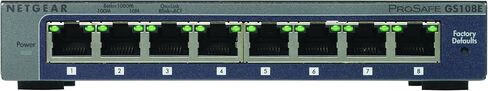 محول NETGEAR ProSAFE GS108E ذو 8 منافذ جيجابت بلس in Kuwait