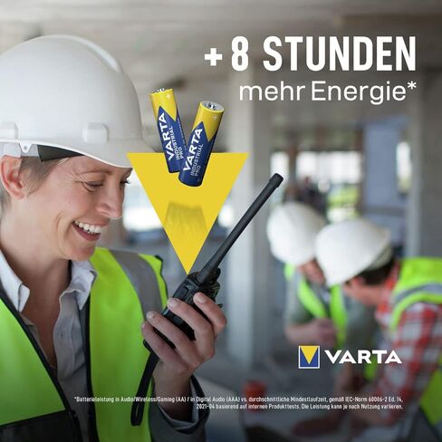 بطاريات VARTA Industrial Pro AA Mignon القلوية، LR6 - 40 عبوة، مصنوعة في ألمانيا، عبوة صديقة للبيئة in Kuwait