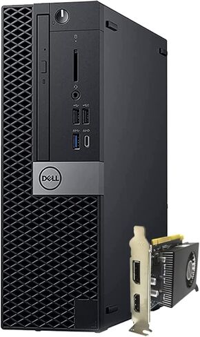 كمبيوتر مكتبي لتحرير الفيديو CAD OptiPlex 3040 من Dell، معالج Intel Core i5-6500، معالج 3.2 جيجا هرتز، ذاكرة الوصول العشوائي 16 جيجا، 240 جيجا SSD (التمهيد السريع) + 2 تيرابايت HDD، رسومات RX-550 4 جيجا DDR5، WiFi، Windows 11 Pro (متجدد) in Kuwait