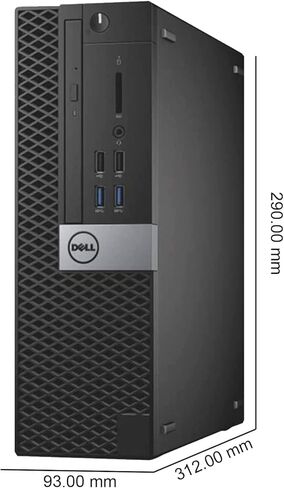 كمبيوتر مكتبي لتحرير الفيديو CAD OptiPlex 3040 من Dell، معالج Intel Core i5-6500، معالج 3.2 جيجا هرتز، ذاكرة الوصول العشوائي 16 جيجا، 240 جيجا SSD (التمهيد السريع) + 2 تيرابايت HDD، رسومات RX-550 4 جيجا DDR5، WiFi، Windows 11 Pro (متجدد) in Kuwait