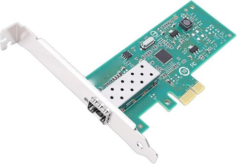 SUNGOOYUE 1G Gigabit PCIe X1 Network Card Adapter, 210AT Chip SFP Fiber Port Ethernet Card, with Gold Plated Connectors, for VMware ESXi Systems in Kuwait