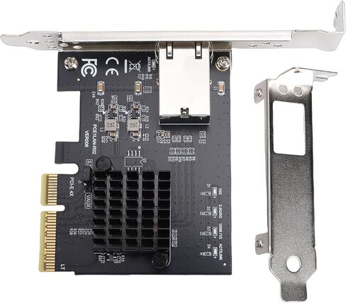 بطاقة الشبكة Cuifati PCIe 4X Gigabit، محول إيثرنت 10 جيجابت في الثانية مع شريحة RTL8127AT، لخادم سطح المكتب PC NAS Data Center Gaming 10 11 in Kuwait