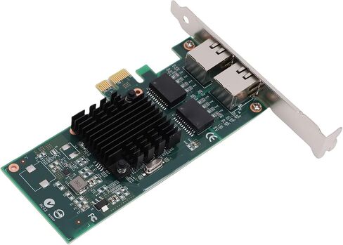 بطاقة شبكة SUNGOOYUE 1 جيجا بايت، محول جيجابت إيثرنت مزدوج RJ45 مع وحدة تحكم 82576، لـ PCIe 2.0 X1 in Kuwait
