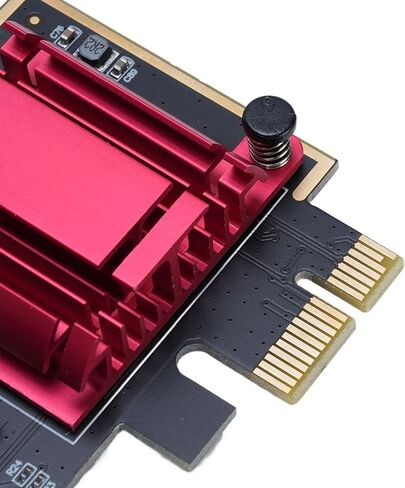 PCIe 2.5G Ethernet Card, Gigabit Network Adapter with 10 100 1000M 2.5G Adaptive Speeds for 8 10 11 Desktop Computer in Kuwait