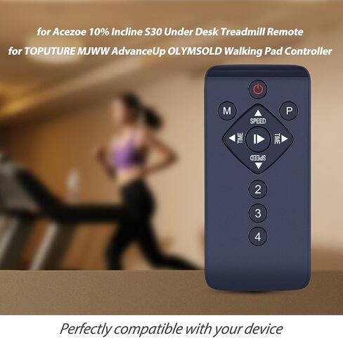 New Remote Control Replacement fit for Acezoe S30 S20 10% Incline Under Desk Treadmill, Orealla TD03-ET-165, TOPUTURE TP3, MJWW AdvanceUp OLYMSOLD Walking Pad Controller in Kuwait