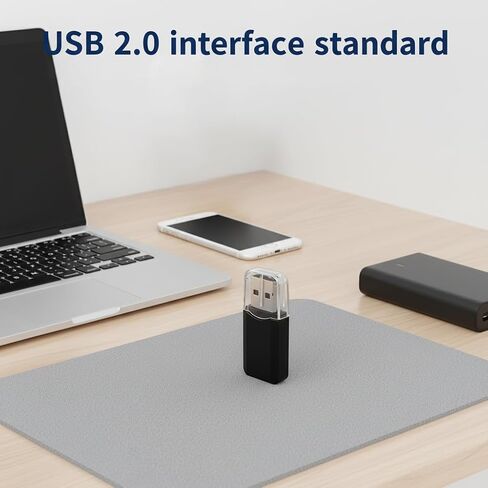 قارئ بطاقات الذاكرة SD وMicroSD، USB 2.0، متوافق مع أجهزة الكمبيوتر in Kuwait