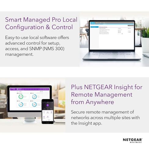 NETGEAR 52-Port Gigabit Ethernet Smart Managed Pro PoE Switch (GS752TP) - with 48 x PoE+ @ 380W, 4 x 1G SFP, Desktop/Rackmount, and ProSAFE Lifetime Protection (Renewed) in Kuwait