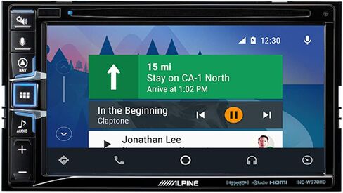 Alpine INE-W970HD Navigation System with Back up Camera,SiriusXM Tuner, Steering Wheel Control adpater Included in Kuwait