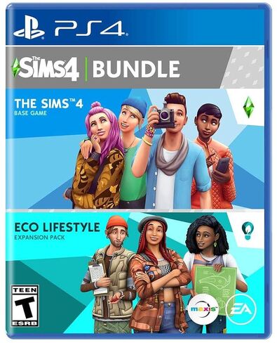 The Sims 4 Plus Eco Lifestyle Bundle - PlayStation 4 (Renewed) in Kuwait