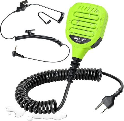 ميكروفون راديو محمول على الكتف لراديو GXT LXT X-Talker GXT1000VP4 GXT1000 LXT500VP3 GXT1050VP4 lxt600 AVPH10 GMRS FRS (128-برتقالي) in Kuwait
