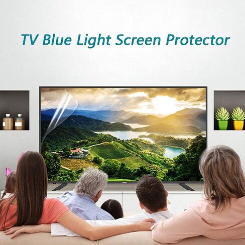 34 Inch Anti Blue Lgiht Anti Glare LCD TV Screen Protector Blue Light Filter,Shielding UV and Radiation Monitor Filter-Matte Finish,34" 815 * 345 in Kuwait