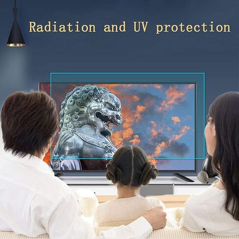 34 Inch Anti Blue Lgiht Anti Glare LCD TV Screen Protector Blue Light Filter,Shielding UV and Radiation Monitor Filter-Matte Finish,34" 815 * 345 in Kuwait