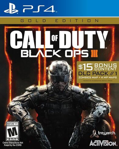 Call of Duty: Black Ops III - الإصدار الذهبي - بلاي ستيشن 4 (متجددة) in Kuwait