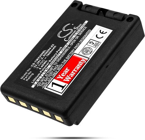 Estry 1800mAh Battery Replacement for Teleradio Transmitter Tele Radio TG-TXMN TG-TXMNL D00004-02 22.381.2 M245060 D4-02 in Kuwait