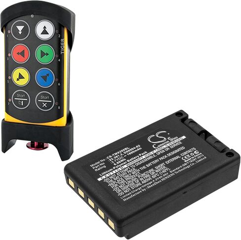 Estry 1800mAh Battery Replacement for Teleradio Transmitter Tele Radio TG-TXMN TG-TXMNL D00004-02 22.381.2 M245060 D4-02 in Kuwait