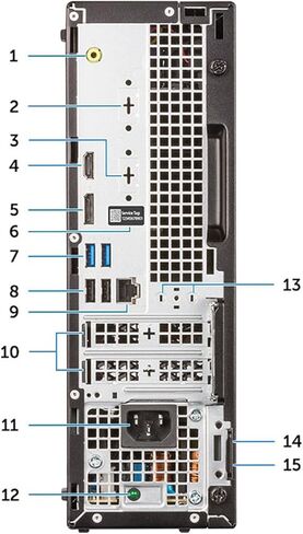 كمبيوتر مكتبي Dell Optiplex 3070 SFF، Core i5-9500 (3.00 جيجا هرتز-4.40 جيجا هرتز)، ذاكرة وصول عشوائي DDR4 سعة 8 جيجابايت وذاكرة وصول عشوائي سعتها 256 جيجابايت SSD، لوحة مفاتيح وماوس، HDMI، DP، Windows 11 Pro (متجدد) in Kuwait