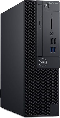 كمبيوتر مكتبي Dell Optiplex 3070 SFF، Core i5-9500 (3.00 جيجا هرتز-4.40 جيجا هرتز)، ذاكرة وصول عشوائي DDR4 سعة 8 جيجابايت وذاكرة وصول عشوائي سعتها 256 جيجابايت SSD، لوحة مفاتيح وماوس، HDMI، DP، Windows 11 Pro (متجدد) in Kuwait