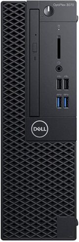 كمبيوتر مكتبي Dell Optiplex 3070 SFF، Core i5-9500 (3.00 جيجا هرتز-4.40 جيجا هرتز)، ذاكرة وصول عشوائي DDR4 سعة 8 جيجابايت وذاكرة وصول عشوائي سعتها 256 جيجابايت SSD، لوحة مفاتيح وماوس، HDMI، DP، Windows 11 Pro (متجدد) in Kuwait
