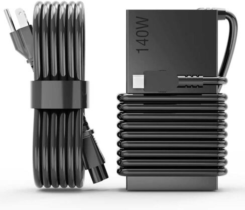 140W USB C Laptop Charger Compatible with HP OMEN Transcend 14 14-FB0000 14T-FB000 14-FB0013DX 14-FB023DXX 14-FB0097NR 14-FB0008CA 14-FB0000CA AC Adapter Power in Kuwait