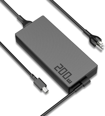 200W 20V 10A Charger AC Adapter Compatible with Asus Tuf A14 Flow Z13 ProArt P16 H7606 PX13 HN7306 Rog Zephyrus G14 GA403 GA403UV G16 GA605 GU605 GA605WV GU605MU Gaming Laptop Power Supply Cord in Kuwait