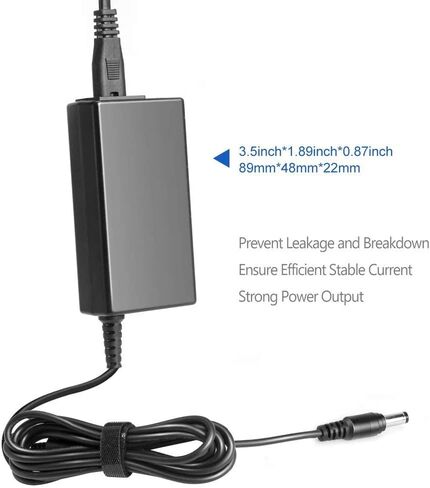 KFD 19V AC Adapter for HP vh240a 27F 27xw 27xi 24ea 25xi ADPC1945 Koorui 27E6QC Monitor Philips 220C4 226V6 227E7 237E7 Asus VG248 VG275Q VG258Q MSI Optix G241V G24C6 G27C5 Monitor Power Supply Cord in Kuwait