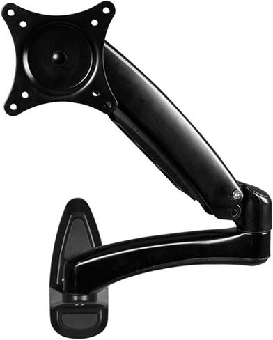 Monitor Desk Mount Monitor Wall Mount for 15-32 Inch Screens, Gas Spring Single Wall Mount Monitor Arm Holds Up to 17.6Lbs, 75X75/100X100 Mm Computer Monitor Stand Holder-White in Saudi Arabia