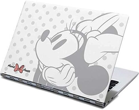 Skinit Decal Laptop Skin Compatible with Yoga 910 2-in-1 14in Touch-Screen - Officially Licensed Disney Minnie Mouse Daydream Design in Kuwait