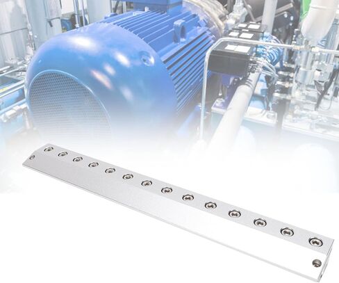 Fafeicy Air Blowing Blade 350mm, Rapid Water Dust Removal and Strong Blowing Force Industrial Air Blower Blade with 1/4 Inch Threaded Interface for the Factory Maintenance and Assembly in Kuwait