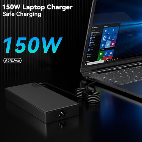 150W ADP-150CH B Charger Compatible with Asus TUF A15 A17 F15 F17 FA506 FA706 FX505 FX705 FX506 FX706 FX766 FX505DT FX505GT Rog Strix G15 G17 G531 G731 G531GD G531GT G731GT A18-150P1A in Kuwait