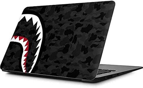 Skinit Decal Laptop Skin Compatible with MacBook Air 11.6 (2010-2017) - Officially Licensed Originally Designed Shark Teeth Grey Street Camo Design in Kuwait