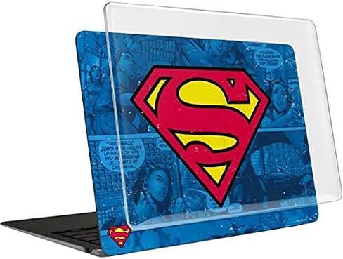 Skinit Case + Skin Compatible with MacBook Air 13in M1 (2021) - Officially Licensed Warner Bros Superman Logo Design in Kuwait