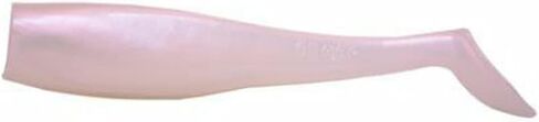 Al Gags Whip It Fish Tail Pearl White 4" (3 Tails) in Kuwait