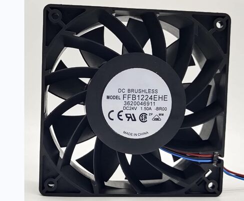 ل FFB1224EHE 24V 1.50A 36W 4200RPM 178.4CFM 120X120X38MM 3-سلك مروحة التبريد in Kuwait