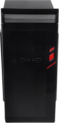 MERRYHAPY Mini Compact Computer Case Metal Chassis Compact Desktop Gaming Host Box Portable Small Form Factor Computer Replacement Case for Home Office Use in Kuwait