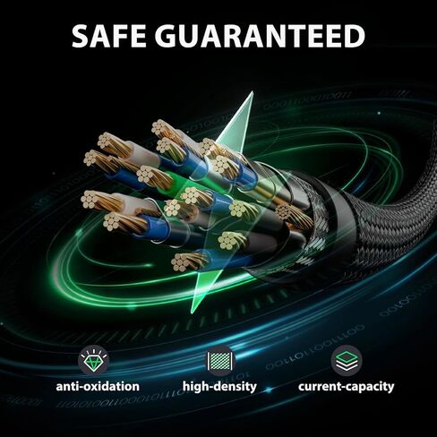 لسلك طاقة البطارية الإضافية EcoFlow - كابل توصيل مجدول باللون الرمادي مقاس 40 بوصة لسلسلة Delta Max/Delta 2/Delta 3 & Wave 2/3، غير متوافق مع Pro/Pro 3/Ultra/3 Max in Kuwait