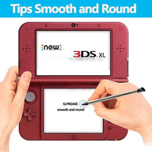4 Pcs Metal Retractable Stylus Pen and USB Charging Cable for New 3DS XL,3.28Ft USB Charging Cord Compatible with New 3DS XL/LL in Saudi Arabia