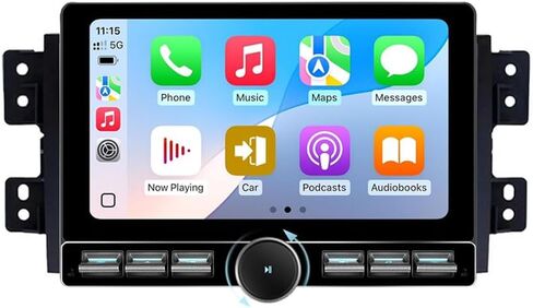 4+64GB for Kia Borrego Radio 2008-2012 Kia Mohave Radio 2008-2016 Android 15 Car Stereo 10.8" Touchscreen Wireless Carplay Android Auto DSP Bluetooth GPS Navigation FM with Free Reverse Camera in Kuwait