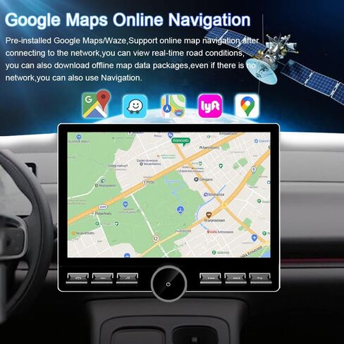 4+64GB for Kia Borrego Radio 2008-2012 Kia Mohave Radio 2008-2016 Android 15 Car Stereo 10.8" Touchscreen Wireless Carplay Android Auto DSP Bluetooth GPS Navigation FM with Free Reverse Camera in Kuwait